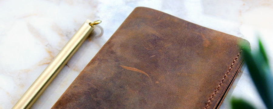 Deri Not Defteri Kılıfı Şıklığı