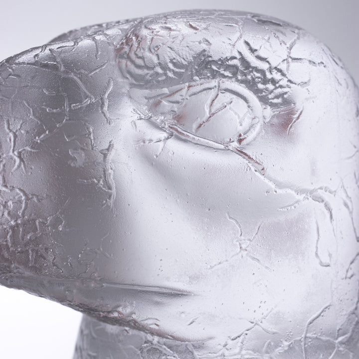 Cam Biblo Heykel - Kartal Başı - Cam Aksesuar