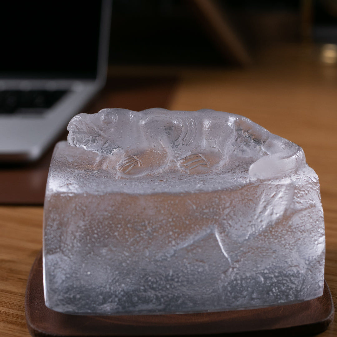 Göbeklitepe - Ejderha Cam Heykeli - Cam Aksesuar