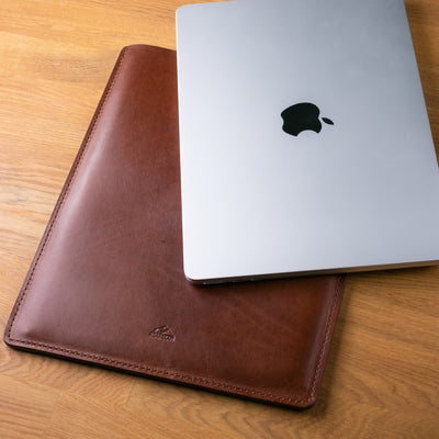 MacBook Deri Kılıfı - Leather Case