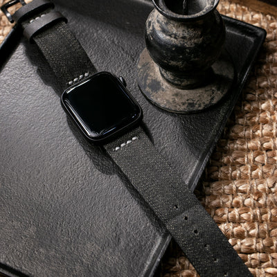 Denim Strap #01 - Apple Watch Kot Saat Kayışı