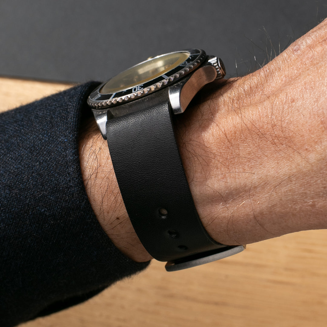 Military Deri Nato Kayış - Siyah