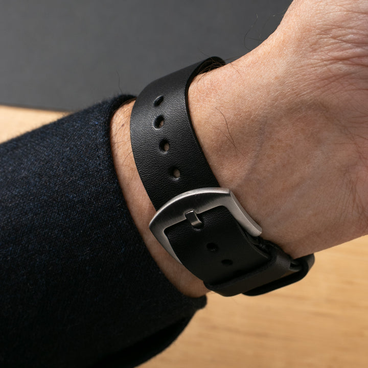 Military Deri Nato Kayış - Siyah