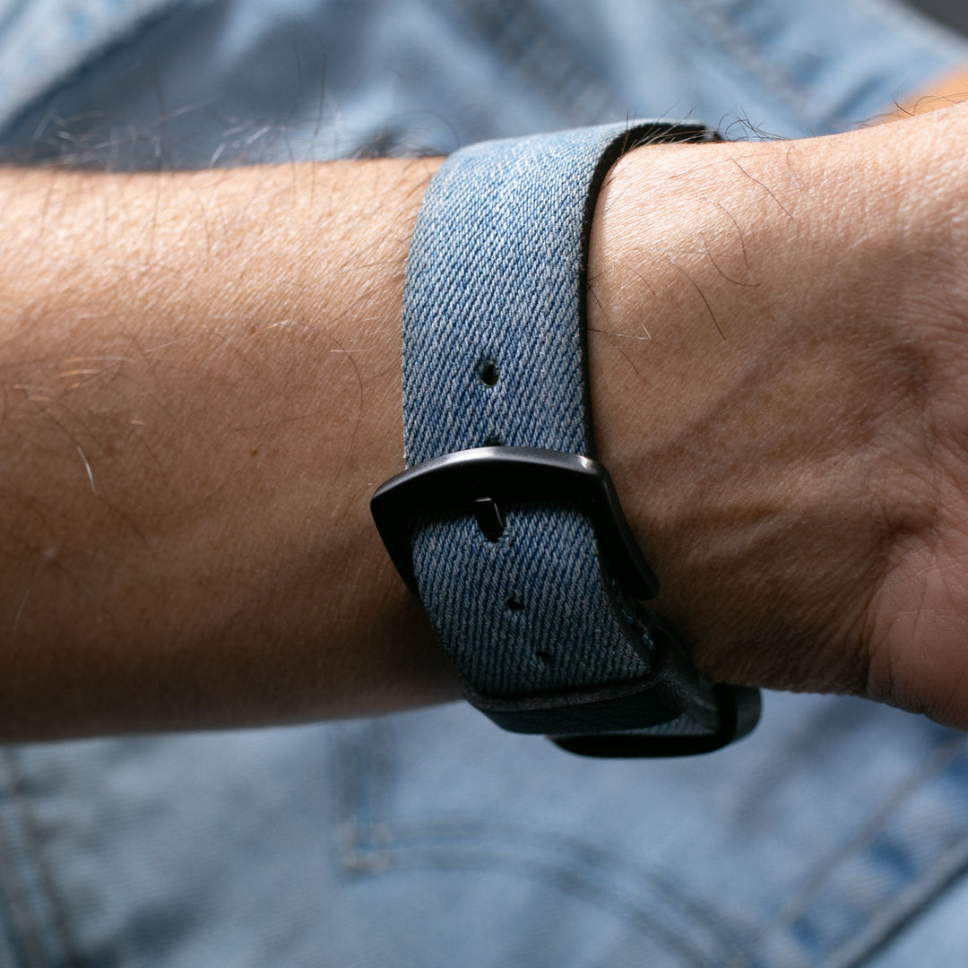 Denim Strap #02 - Apple Watch Kot Saat Kayışı