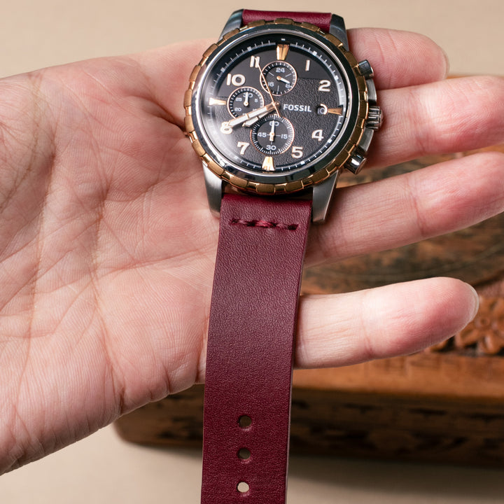 Tek Kat Deri Saat Kordonu - Mürdüm