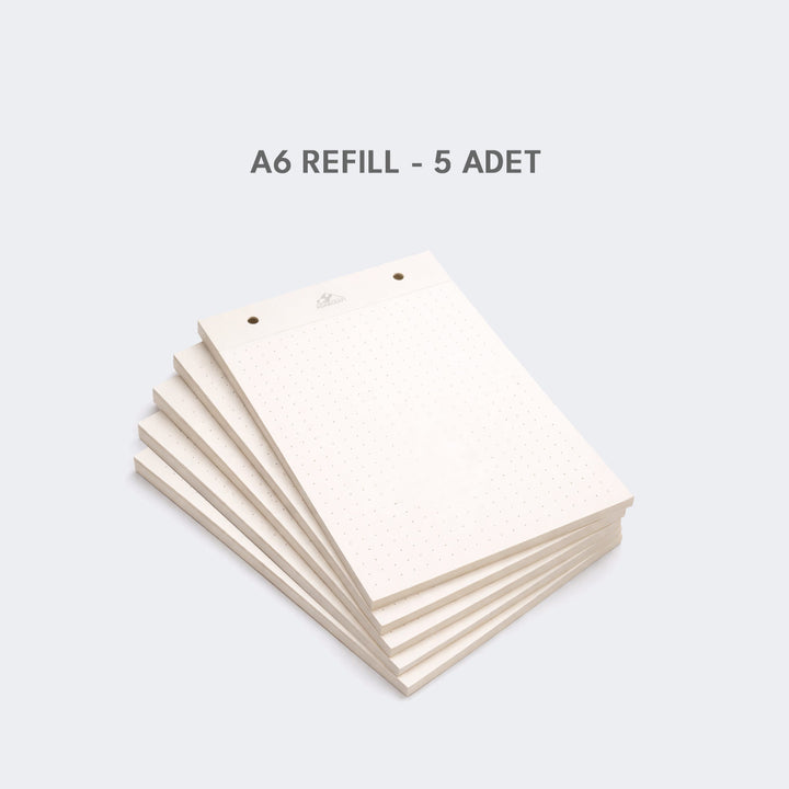 A6 Bloknot Refill - 3 Adet