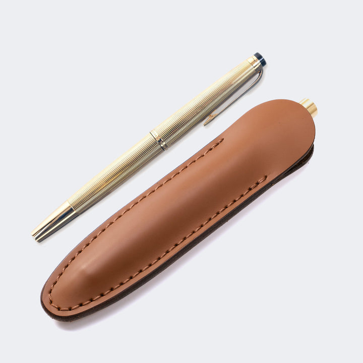 Deri Tekli Kalem Kılıfı