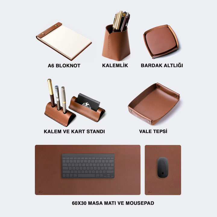 All-in Deri Ofis Seti