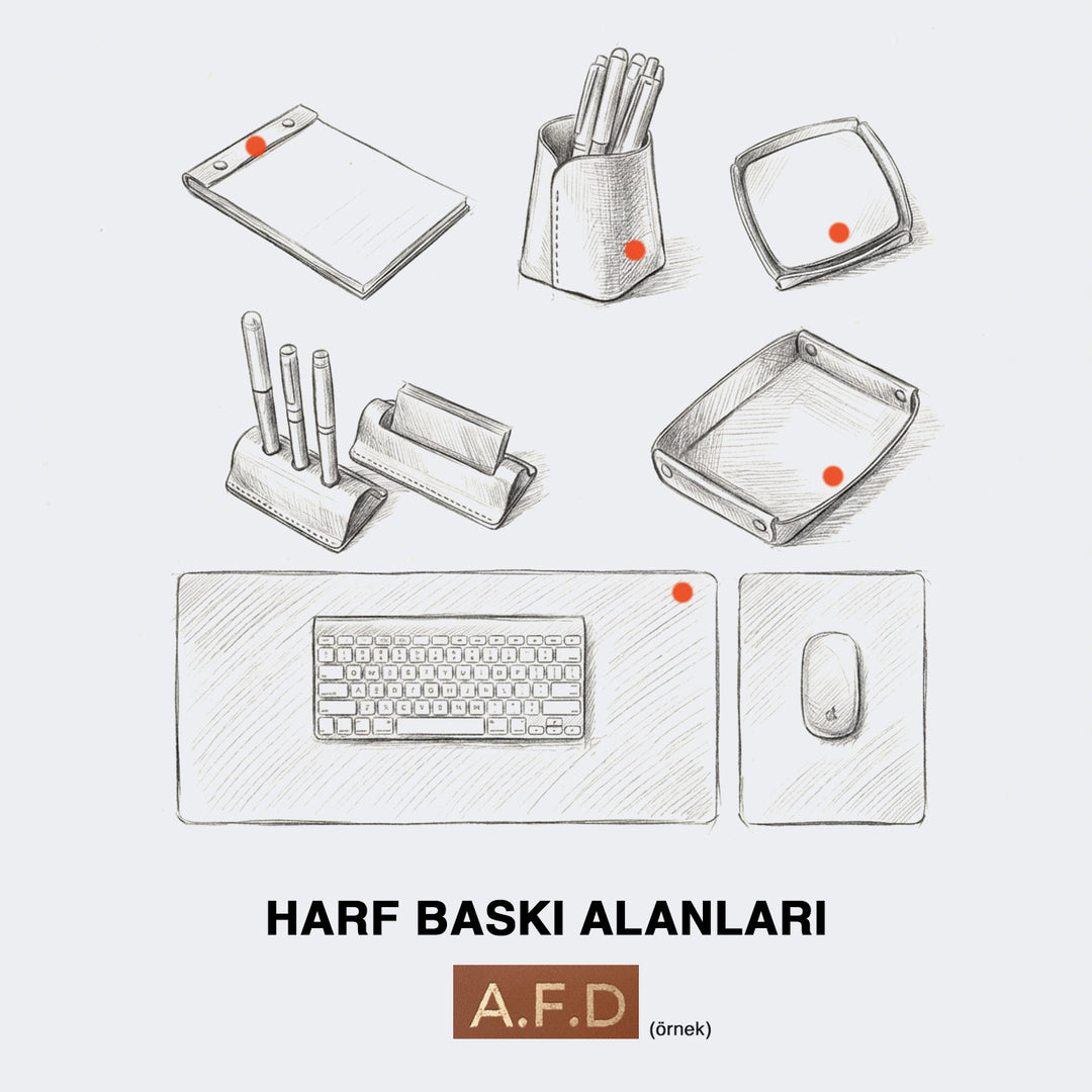 All-in Deri Ofis Seti