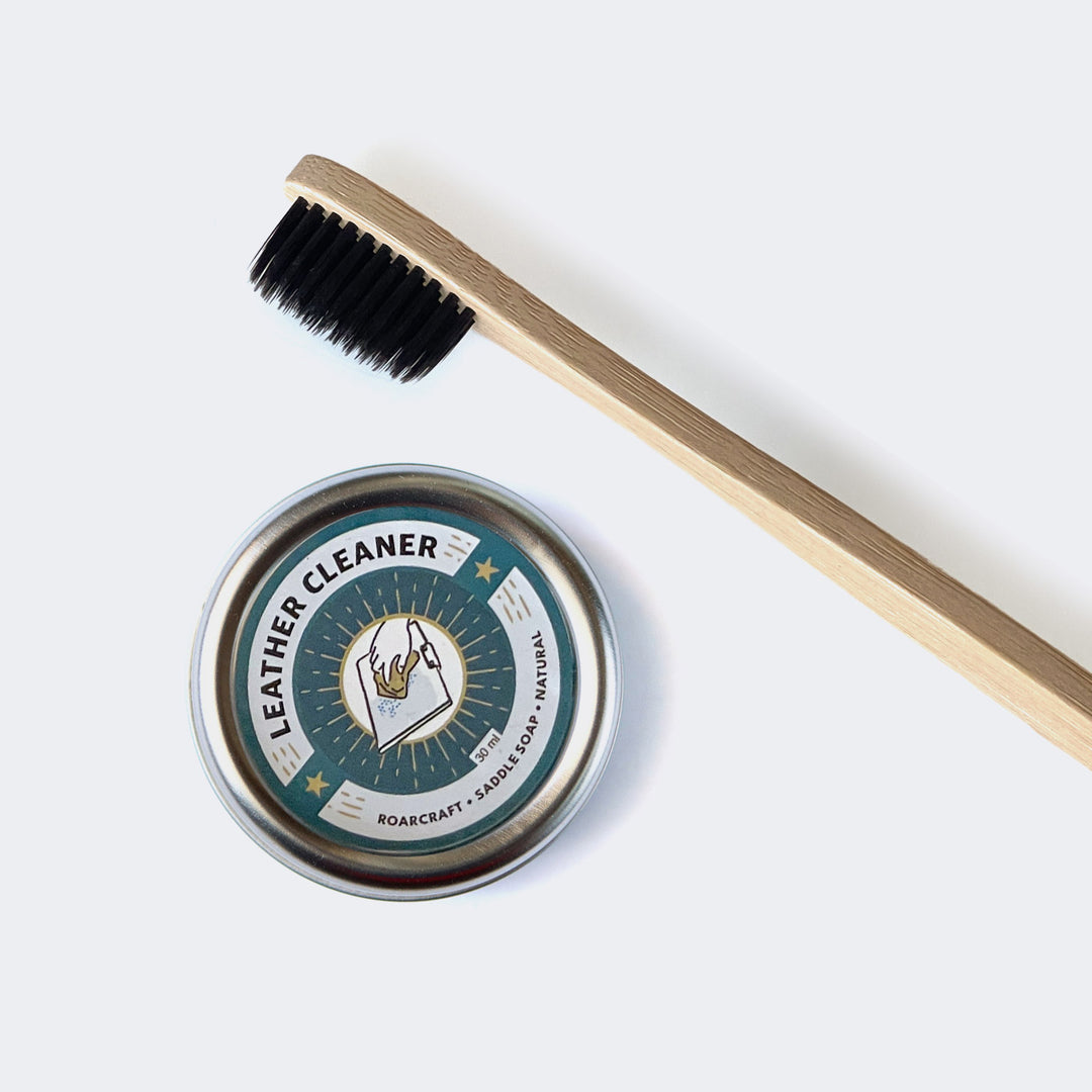 Deri Temizleyici Krem ve Fırçası