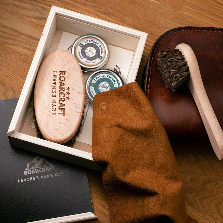 Deri Cüzdan Bakım Seti Kutusu