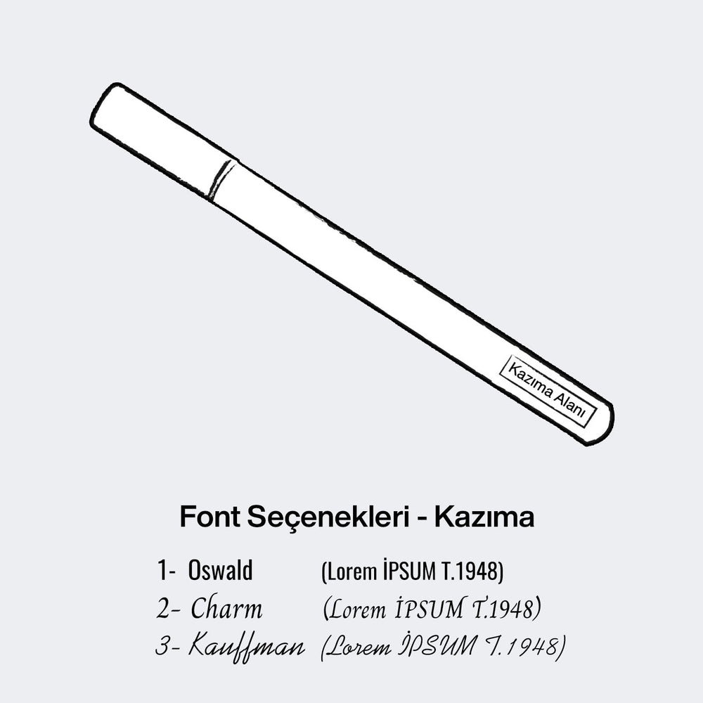 (YENİ) Doğal Ahşap-Pirinç Jel Kalem