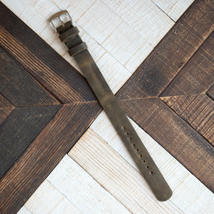 Nato Deri Kayış - Antik Yeşil